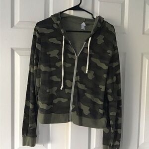 Alternative Green Camouflage Hoodie